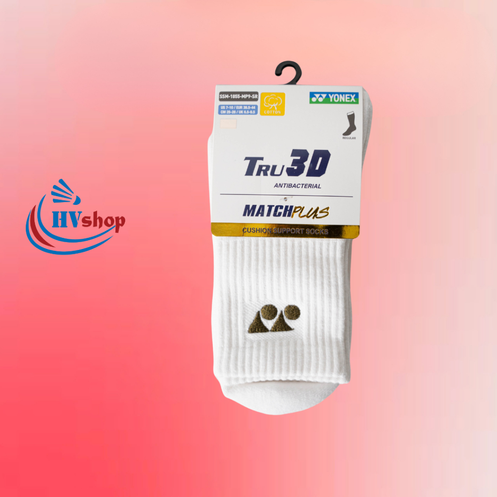 Tất cầu lông Yonex chính hãng SM-MP9 cổ cao, màu sắc thanh lịch, chất liệu mềm mại - HVShop
