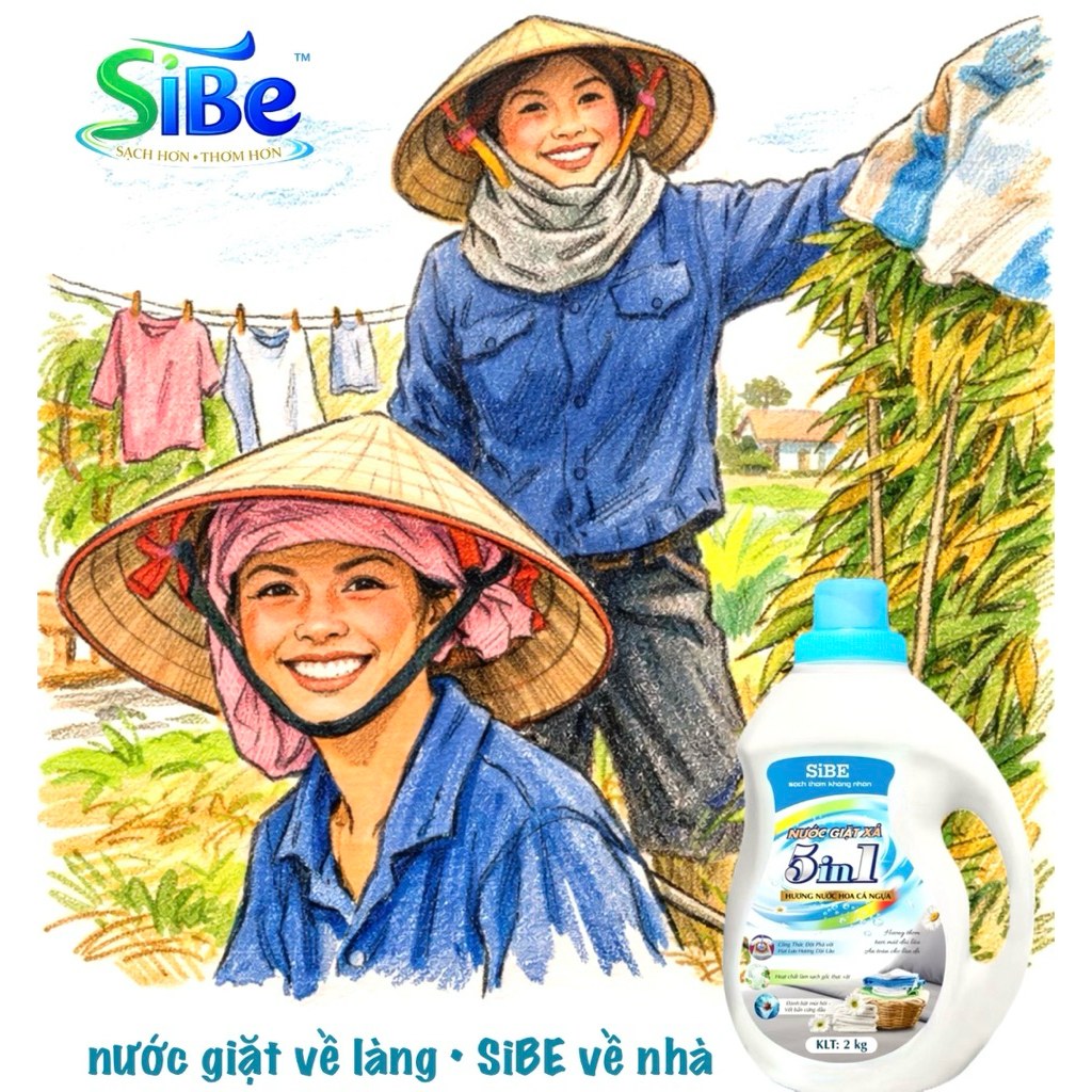 NƯỚC GIẶT SiBE CÀNG MUA NHIỀU CÀNG RẺ