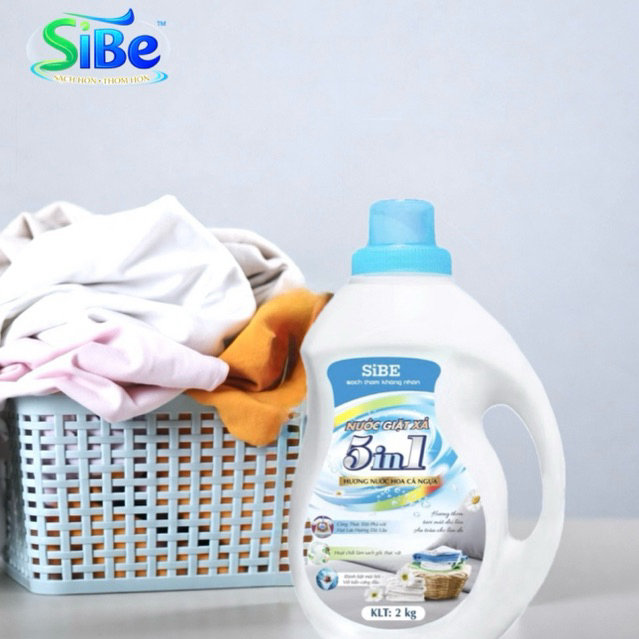 CÀNG MUA CÀNG RẺ NƯỚC GIẶT XẢ SiBE 5in1