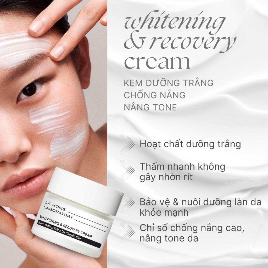 [Fullsize] Kem Giảm Thâm Dưỡng Sáng Mịn Da Lá Home Laboratory 48g