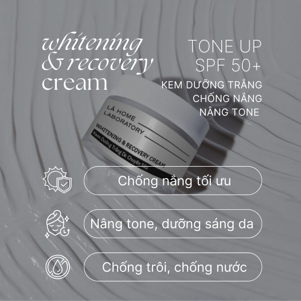 [Fullsize] Kem Giảm Thâm Dưỡng Sáng Mịn Da Lá Home Laboratory 48g