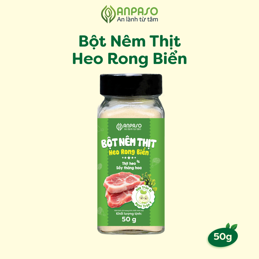 Bột nêm ăn dặm Anpaso cho bé 50g