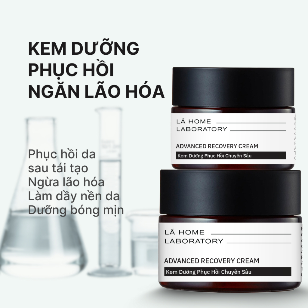 Kem Dưỡng Thảo Dược Phục Hồi Da & Ngăn Ngừa Lão Hóa - Lá Home Laboratory 28g-48g