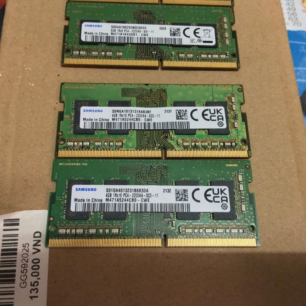 Ram Laptop DDR4 4G 3200 Mhz (Samsung) | Shopee Việt Nam
