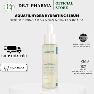 (TEM CÔNG TY) Tinh chất dưỡng ẩm phục hồi và trẻ hoá Ivatherm Aquafil Hydra Hydrating Serum 30ml