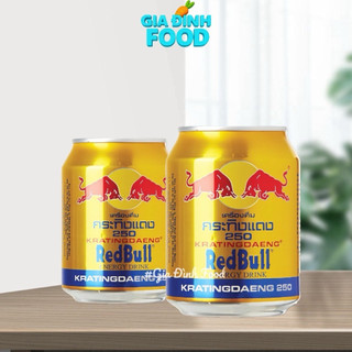 NƯỚC tăng lực Bò húc Red Bull 250ml mới