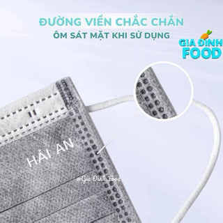 KHẨU Trang Y Tế Hải An Kháng Khuẩn Dày Dặn, Chống Bụi Mịn, chống nắng 4 Lớp & chống Tia UV