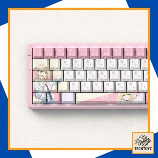 [ Xuyên Led ] My Dress-Up Darling Keycap - PBT Double Shot + DyeSub - Cherry Profile - Keycaps Xuyên Led