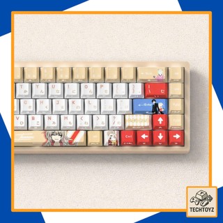 [ Xuyên Led ] Nao Yuri - PBT Double Shot + DyeSub - Cherry Profile - Keycaps Xuyên Led