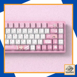 [ Xuyên Led ] Goto Ichiri Keycap - Bocchi The Rock - PBT Double Shot + DyeSub - Cherry Profile - Keycaps Xuyên Led