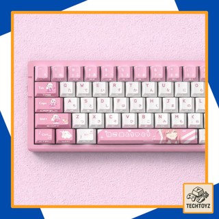 [ Xuyên Led ] Goto Ichiri Keycap - Bocchi The Rock - PBT Double Shot + DyeSub - Cherry Profile - Keycaps Xuyên Led