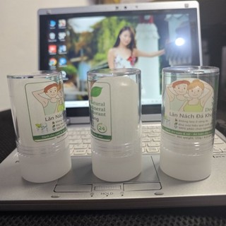 Lăn đá khoáng phèn chua khử mùi hôi cơ thể 120g