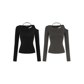 Áo tay dài khoét lưng MELANIE LONGSLEEVE TOP Melancholy