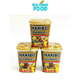 Date tháng 08 - HỘP kẹo dẻo Haribo Goldbears/ Happy Cola 150gr