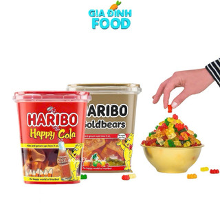 Date tháng 08 - HỘP kẹo dẻo Haribo Goldbears/ Happy Cola 150gr