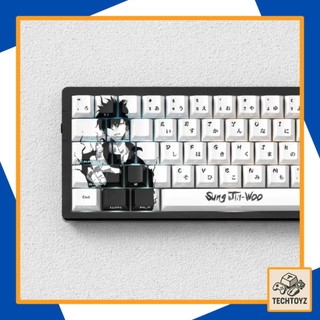 [ Xuyên Led ] Solo Leveling Keycap - PBT Double Shot + DyeSub - Cherry Profile - Keycaps Xuyên Led