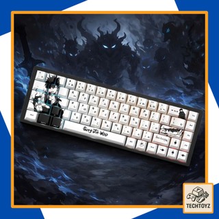 [ Xuyên Led ] Solo Leveling Keycap - PBT Double Shot + DyeSub - Cherry Profile - Keycaps Xuyên Led