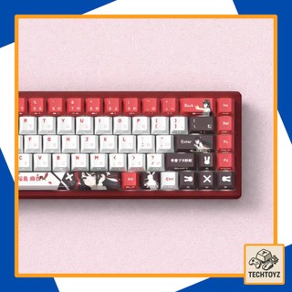 [ Xuyên Led ] Mai Sakurajima Keycap - PBT Double Shot + DyeSub - Cherry Profile - Keycaps Xuyên Led