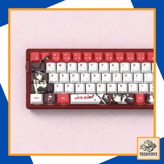 [ Xuyên Led ] Mai Sakurajima Keycap - PBT Double Shot + DyeSub - Cherry Profile - Keycaps Xuyên Led