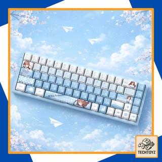[ Xuyên Led ]  Nakano Keycap - PBT Double Shot + DyeSub - Cherry Profile - Keycaps Xuyên Led