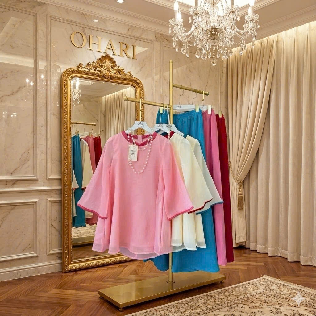SET ÁO VOAN cách tân babydoll + Quần lụa, Set đồ lam pháp phục đi chùa, set đồ đi chơi Tết