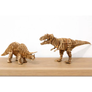 Bộ đồ chơi ghép hình thông minh 3D gỗ - Khủng long Toy