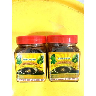 Mắm ruốc xào chấm rao quả