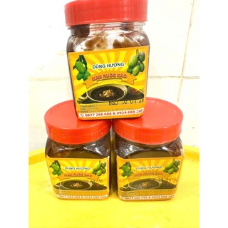 Mắm ruốc xào chấm rao quả