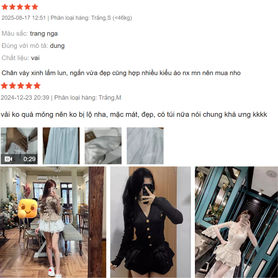[BIGSIZE05] Chân Váy Nữ Mùa Hè BIGSIZE Mới Waist a line chân Váy Bánh chân Váy Phồng | Khao Boutique