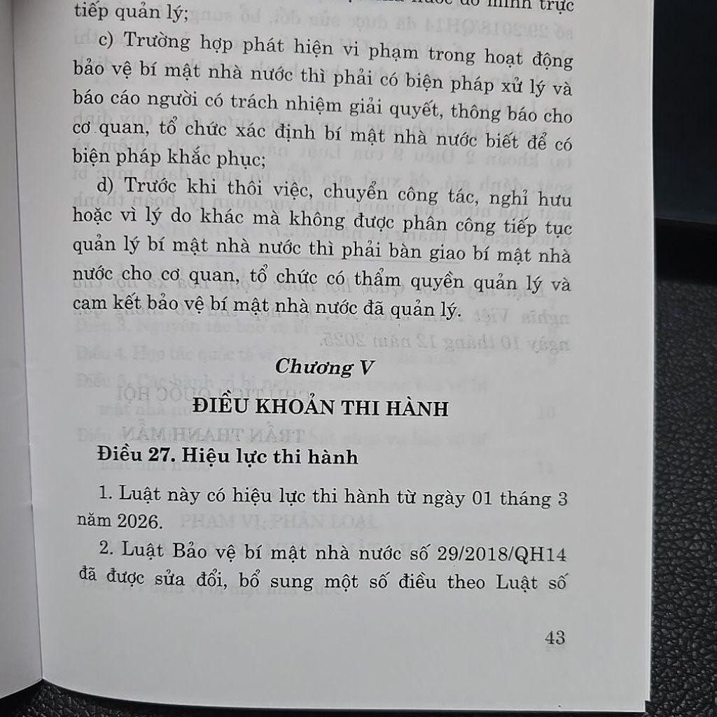 Sách - Luật bảo vệ bí mật nhà nước (NXB Chính trị quốc gia Sự thật)
