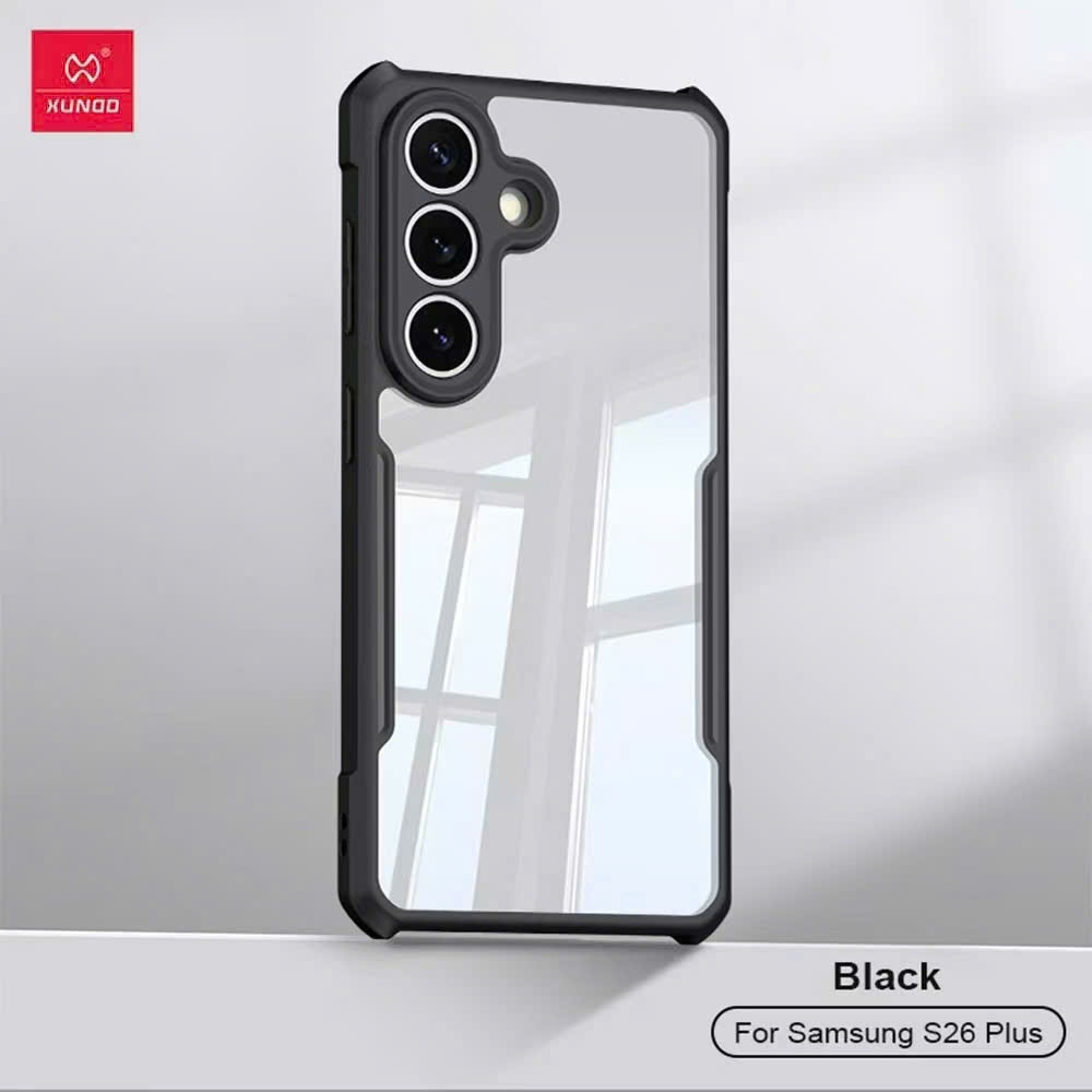 Ốp lưng chống sốc XUNDD cho Samsung S26 S26Plus S26Ultra - Viền TPU, Chống sốc, Không ố vàng