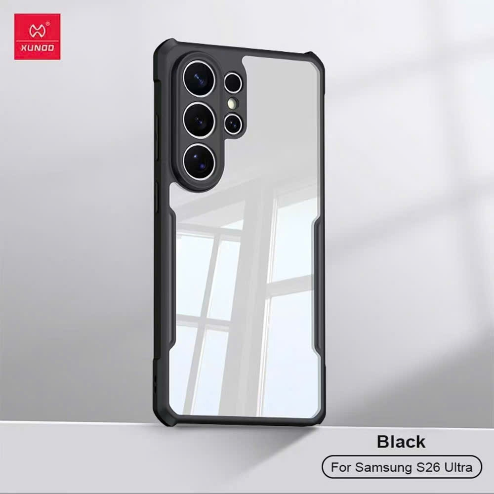 Ốp lưng chống sốc XUNDD cho Samsung S26 S26Plus S26Ultra - Viền TPU, Chống sốc, Không ố vàng