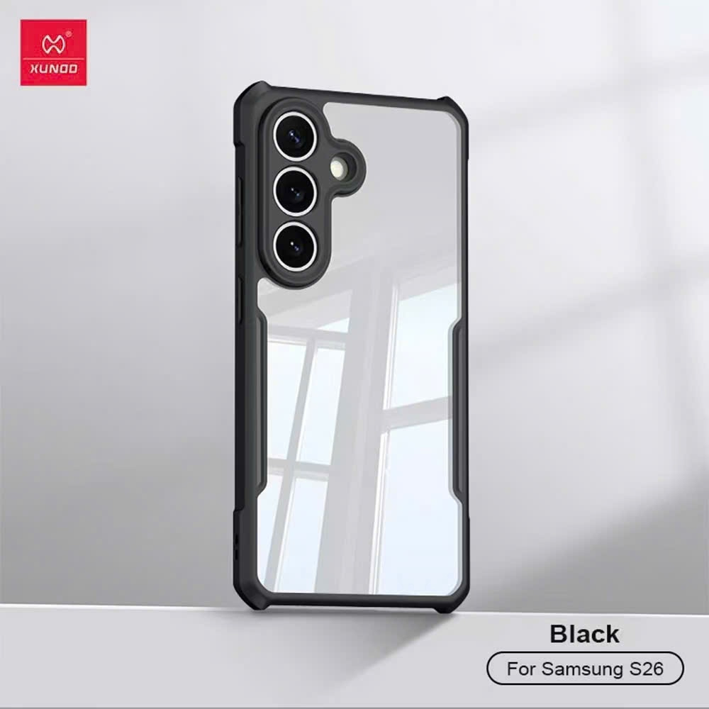 Ốp lưng chống sốc XUNDD cho Samsung S26 S26Plus S26Ultra - Viền TPU, Chống sốc, Không ố vàng