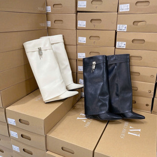 Boot Đùi Cao Tag Khóa Hàng Nhập QC Fullbox / Mieo Shoes B861 B862