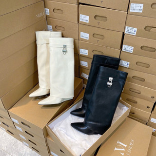 Boot Đùi Cao Tag Khóa Hàng Nhập QC Fullbox / Mieo Shoes B861 B862