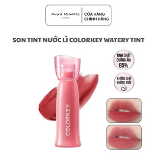 [Colorkey] Son Kem Lì COLORKEY Watery Tint Phiên Bản Nâng Cấp  Lâu Trôi, Không Dính, Siêu Mịn Môi 2.5g - Minna cosmetics