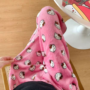 Quần Dài Mặc Nhà Nỉ Bông Mềm Mịn Họa Tiết Stitch Dễ Thương