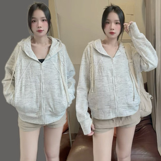 [ DEAL MỞ BÁN] Áo Khoác Nữ Chống Nắng Form Boxy Năng Động Full 6 Túi Chất Thun PC Trơn Mềm Dày Dặn by ShierShop