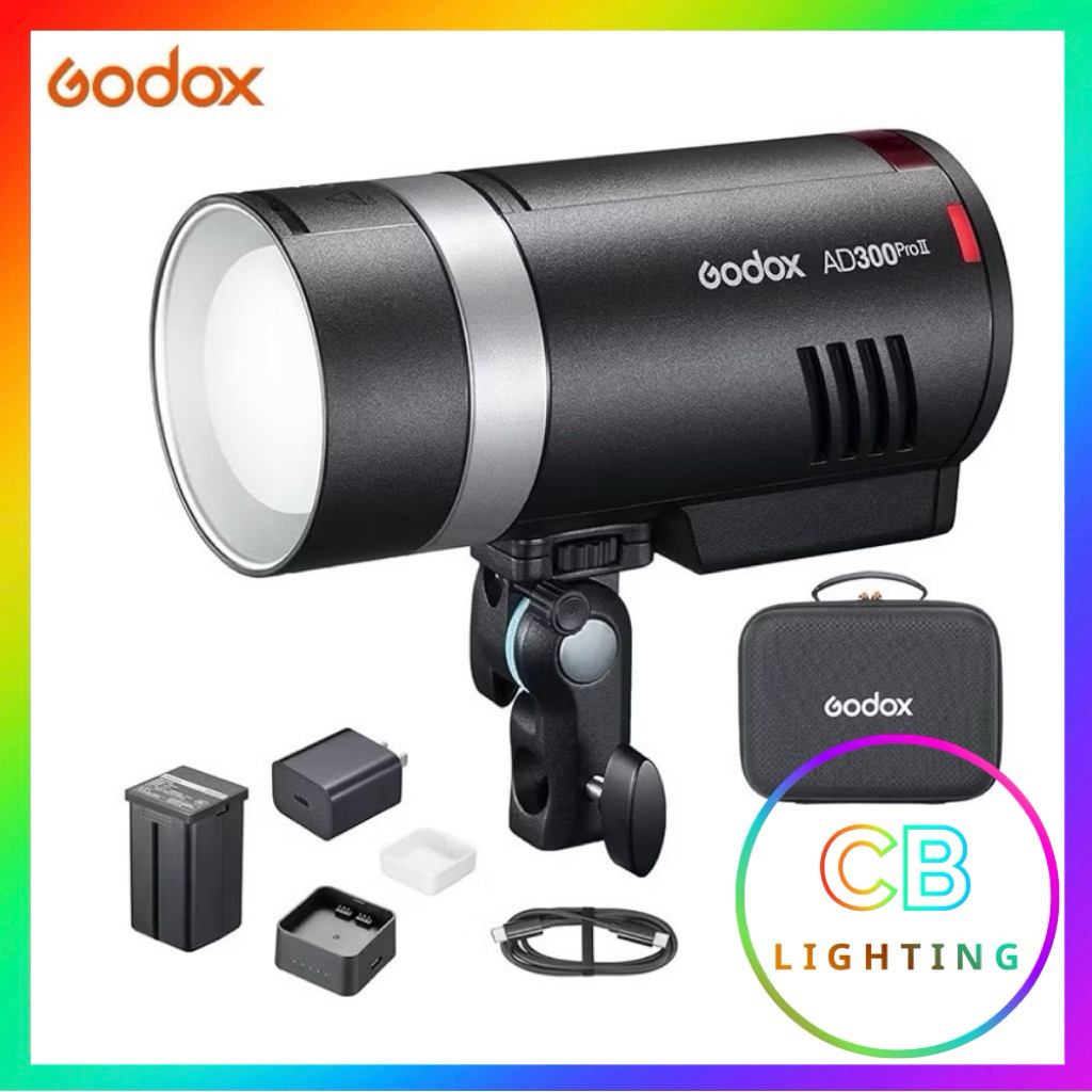 Đèn Flash Godox AD300Pro, AD300Pro II, Đèn Chụp Ảnh Chuyên Nghiệp Cho ...
