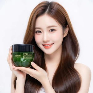 Hấp dầu phục hồi suôn mượt Sophia Collagen siêu mềm mượt tóc Hàn Quốc 450ml