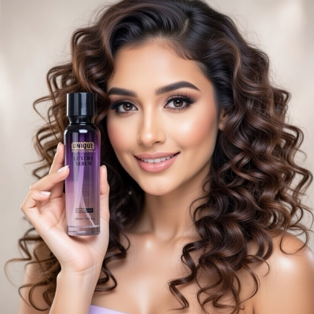 Tinh dầu dưỡng tóc Unique Serum Crystal - Essence - Luxury bóng suôn mượt, chống chẻ ngọn CTY Tứ Quý