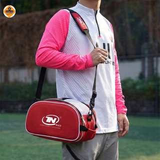 Túi Đựng Giày Thể Thao Màu Đỏ TNBags TN.B 9002 – 2 Ngăn Tiện Lợi, Chống Thấm, Phong Cách Mạnh Mẽ!