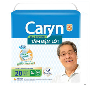 Tấm đệm lót Caryn siêu thấm size L20/L10/XL14
