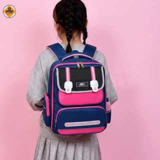 Balo Học Sinh Cho Bé Gái TNBags Smart Pink TN.B 3112 Màu Hồng, Siêu Nhẹ, Chống Gù, Nhỏ Gọn Xinh Xắn!