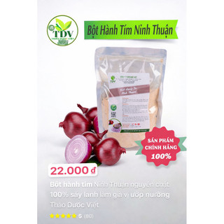 Bột hành tím nguyên chất tự nhiên, gia vị thơm ngon cho các món ăn, tiện lợi, bảo quản được lâu
