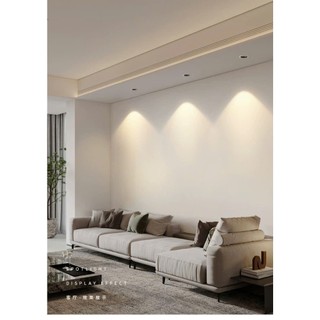 Đèn spotlight chống chói, xoay góc chip COB, đèn chiếu điểm âm trần chống chói - Bh 2 năm