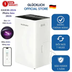 (Bản 2026) - Máy hút ẩm GLUCKLICH 28L-30L - phiên bản mới nhất 2026 - ion âm khử mùi, wifi, UV- quạt gió DC siêu êm ái — ảnh 1