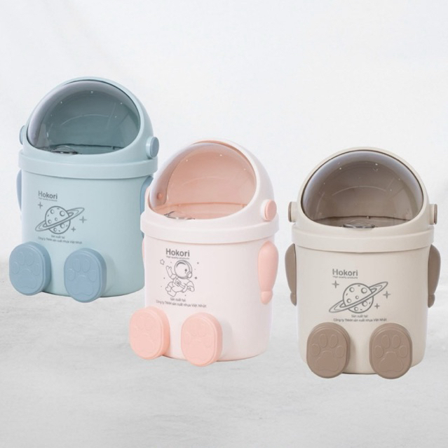 [Top Value] Thùng Rác Hình ROBOT Mini Việt Nhật, Thùng Rác HoKoRi Siêu ...