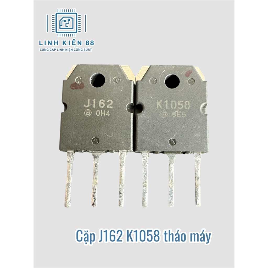 Cặp sò Mosfet J162 K1058 162 1058 tháo máy chuẩn xịn | Shopee Việt Nam
