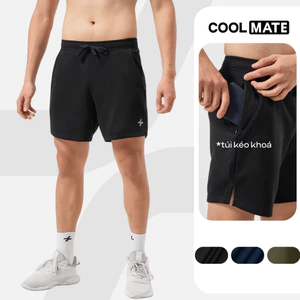 Quần Shorts Gym thể thao Cotton 6 inch II co giãn, thấm hút mồ hôi Coolmate